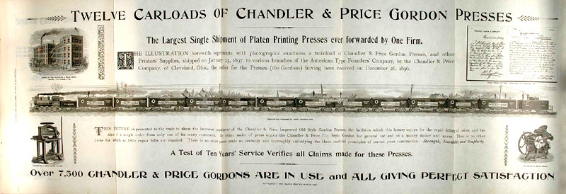 1897 Advert by Chandler & Price