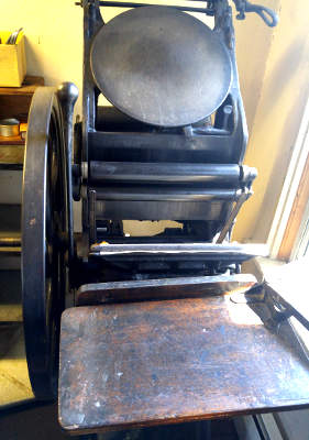 7x11 Golding Pearl Printing Press