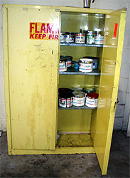 Fire Proof Ink and Solvent Cabinet
