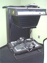 vertical process camera