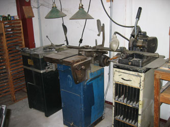 Composing Room Machines - Saw, trimmer