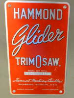 Hammond Glider Trim Saw