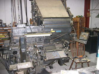 Linotype Model 35 For Sale