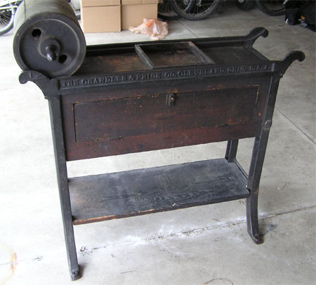 Chandler & Price Galley Proof Press circa 1880