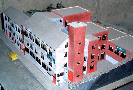 Scale Model of the Kelsey Company Plant in
                Meriden, Connecticut