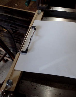 Nolan Proof Press with Paper Gripper