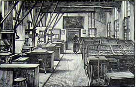 Plantin Press Room, Antwerp, Belgium