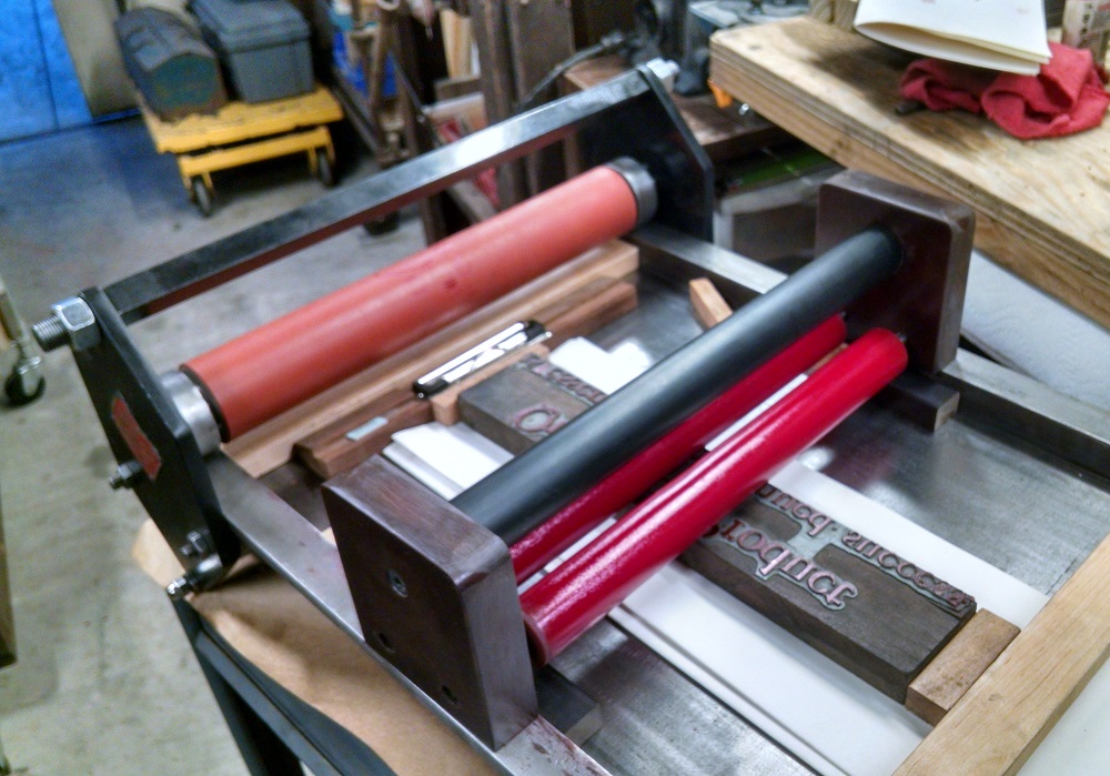 Two Roller
                  Inking Assembly