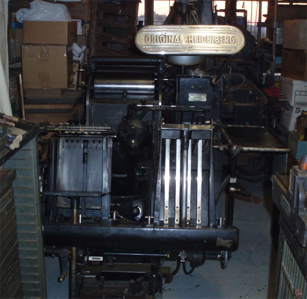 Heidelberg Windmill Platen Press