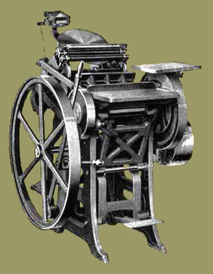 Chandler & Price Platen Press