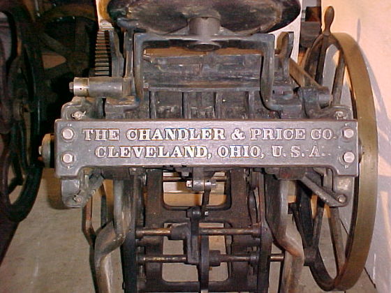 1887 Chander & Price Press