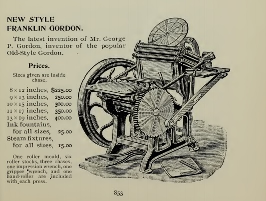 The
                          Franklin Gordon Press